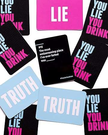 YOU LIE YOU DRINK GAME