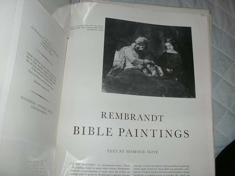 Rembrandt Bible Paintings