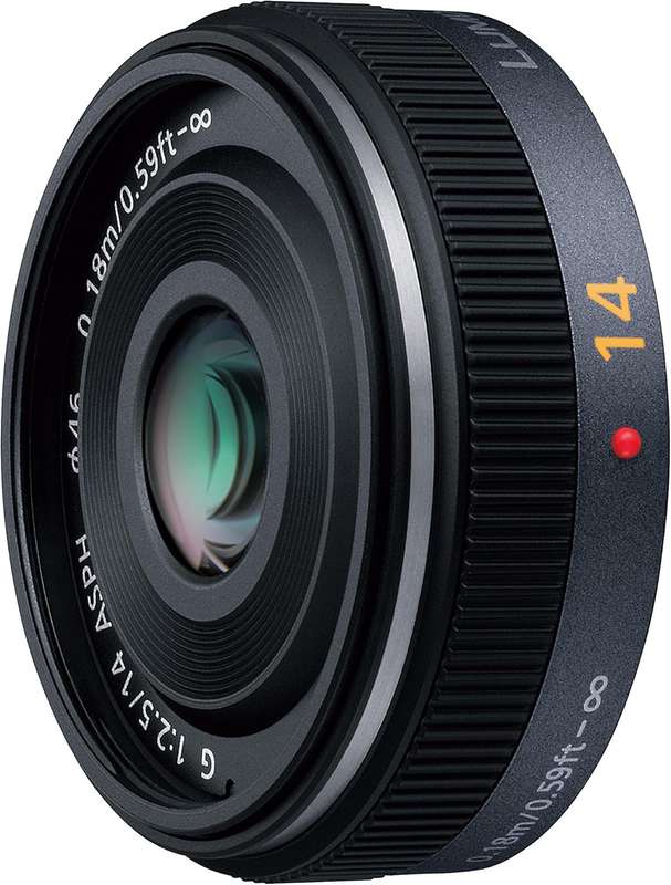 Panasonic LUMIX G 14mm F2.5 ASPH Pancake Lens
