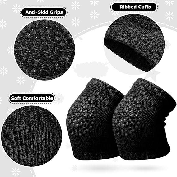 Kids Non-Slip knee Socks for crawling baby