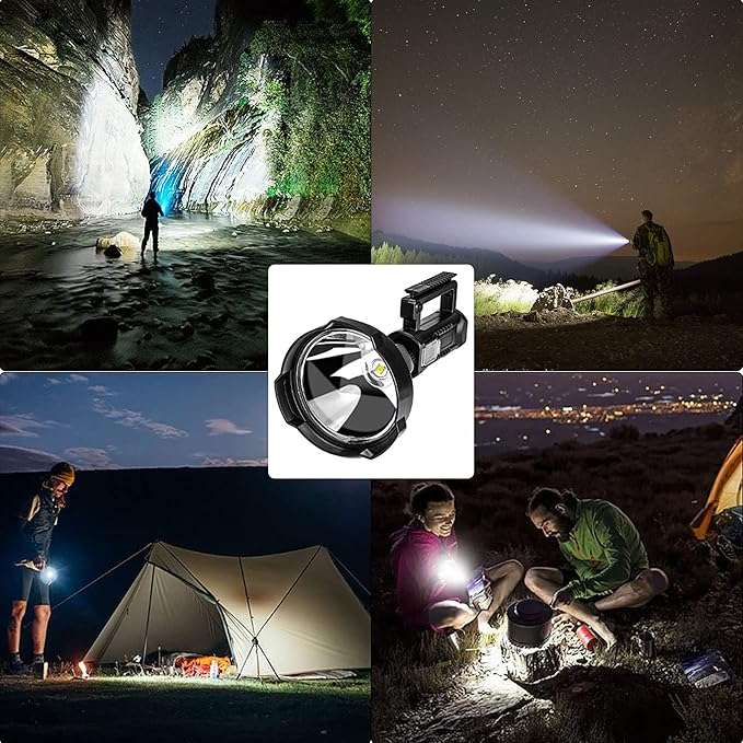 Multifunctional LED Pistol Light with Tripod Stand