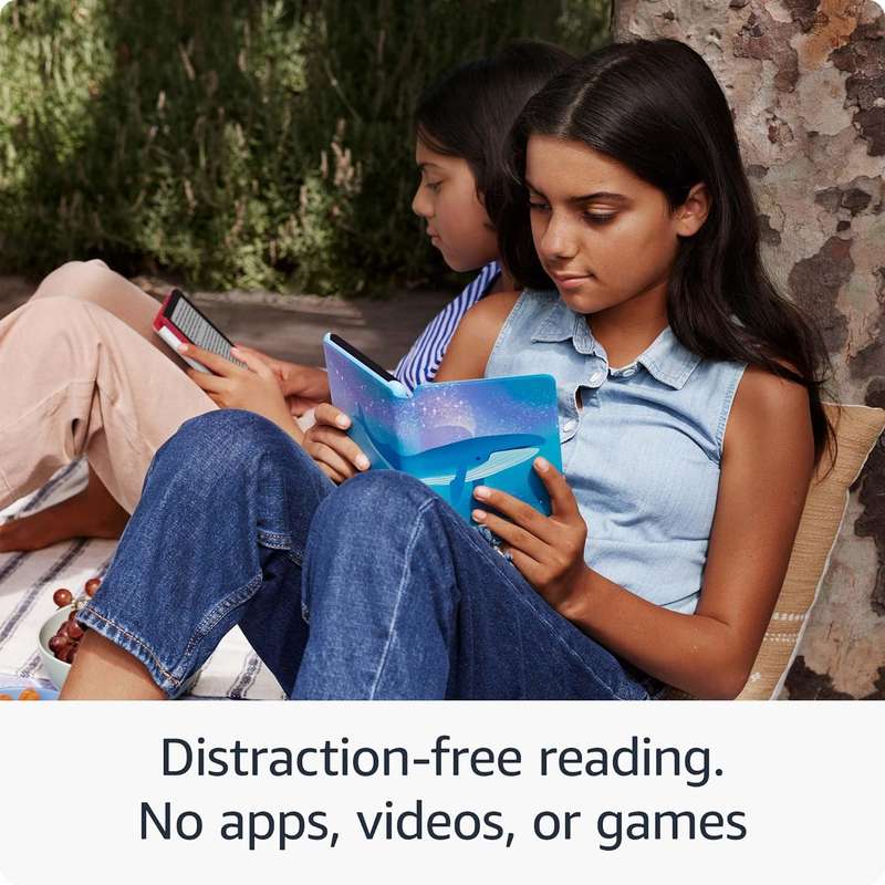 Amazon Kindle 6" 2024 model Kids Bundle (Kindle with Amazon Cover)