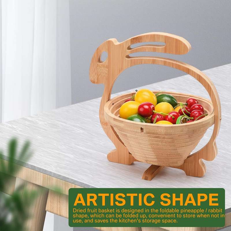 Bamboo fruit basket