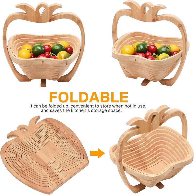 Bamboo fruit basket