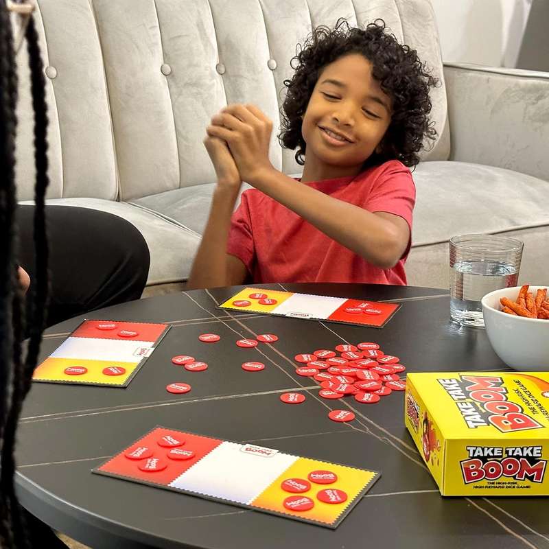 Take Take Boom: The High-Risk, High-Reward Family Dice Game by What Do You Meme?