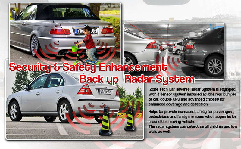 Car Reverse Backup Radar System