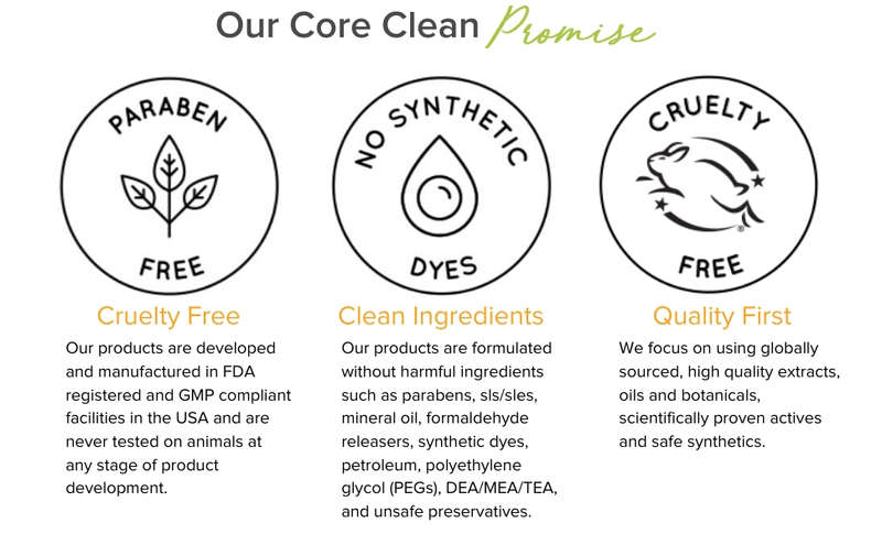 Our Core Clean Promise