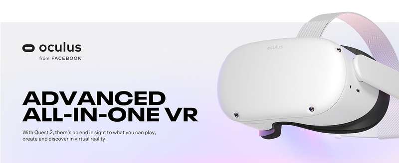 Oculus Quest 2 Advanced All In One VR Headset