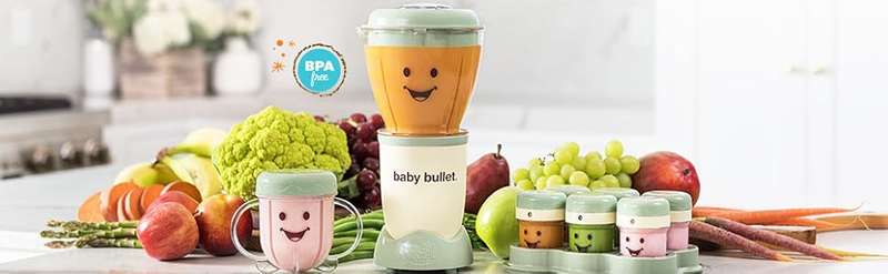 19 Piece Baby Bullet Baby food Making System