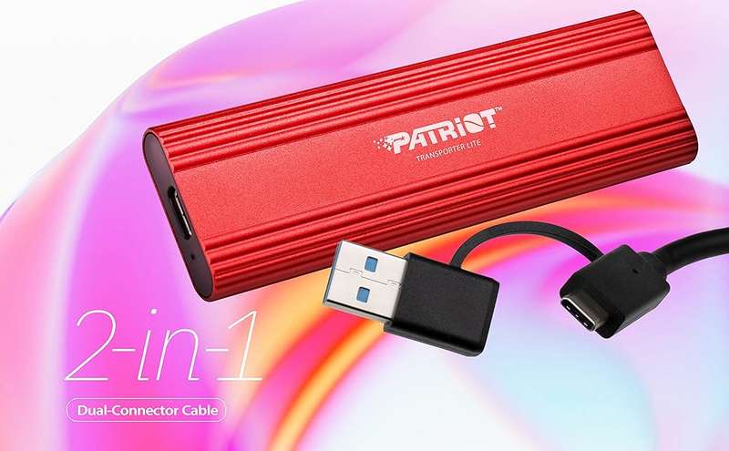 Transporter lite with dual connector cable