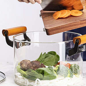 5.5L Glass Pot