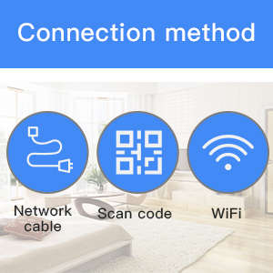 SDETER Outdoor PTZ WiFi Security Camera, Pan Tilt Zoom 4.1X Surveillance CCTV IP Weatherproof