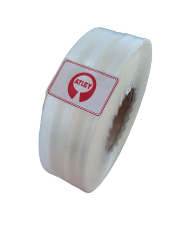 Atley Clear plastic Tubing 50mm X 70mic X 500m
