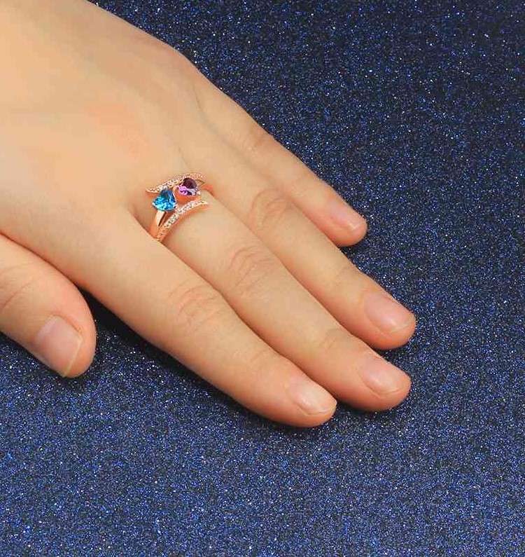 Gold Plated Personalized Ring