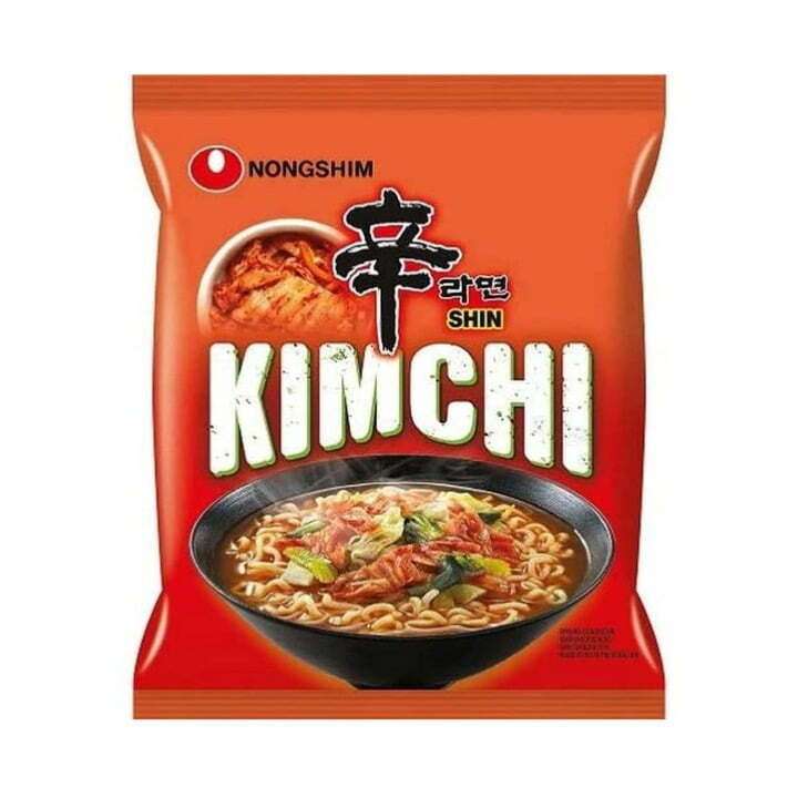 Nongshim Kimchi Ramyun Noodle Soup 5 Pack 550g