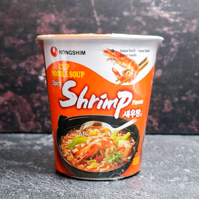 Nongshim Spicy Shrimp Cup Noodle Soup 67g