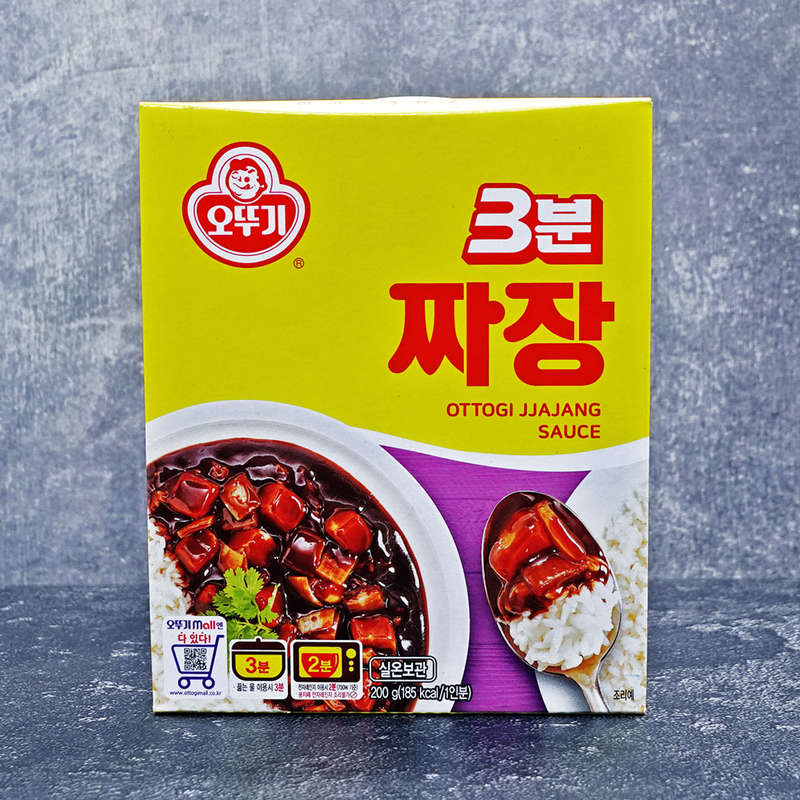 Ottogi Retort 3-Minute Black Bean Sauce (Jjajang) 200g (Ottogi)