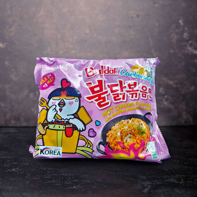 Samyang Buldak Carbonara Flavour Ramen Single Packet 130g