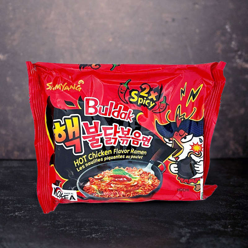 Samyang Buldak 2 X Spicy Hot Chicken Flavor Ramen  Single Packet 140g