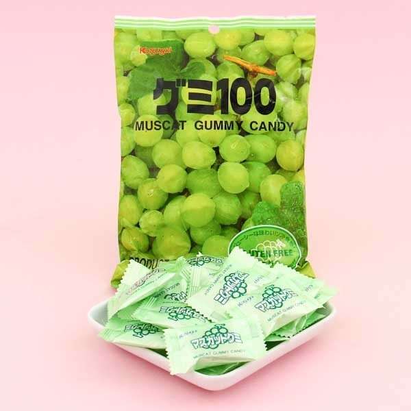 Kasugai Gluten Free Muscat Gummy Candy 107g