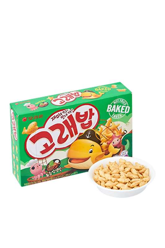 Orion Marine Boy Goraebap Snack Fried Seasoning Flavour 46g