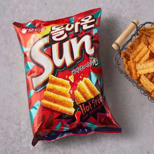 Orion Sun Chips Hot &amp; Spicy 135g