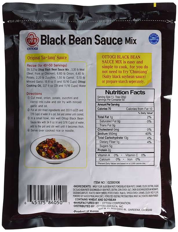 Ottogi Jjajang (Black Bean) Powder 100g