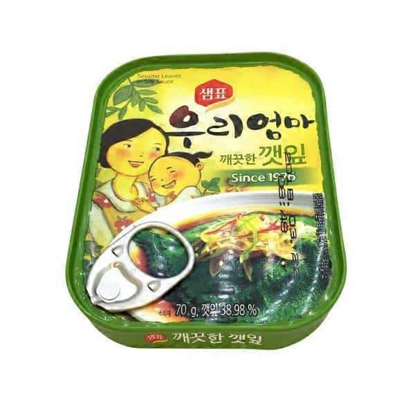Sempio Pickled Perilla Leaves In Soy Sauce 70g