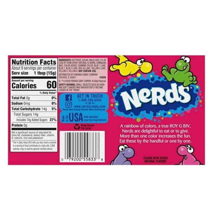 Nerds Candy Rainbow 141g
