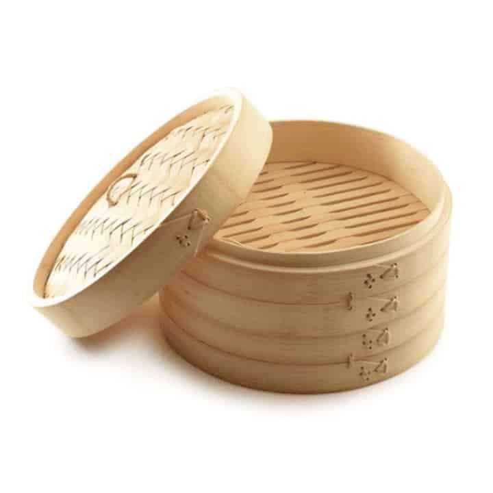 Multi-Tier Bamboo Steamer