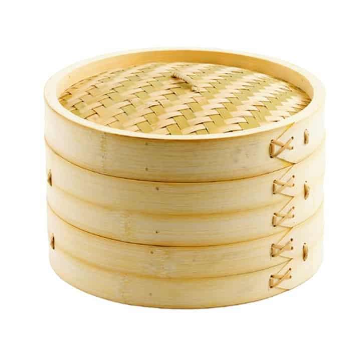 Multi-Tier Bamboo Steamer