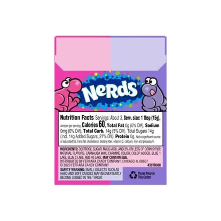 Nerds Candy Grape &amp; Strawberry 46.7g