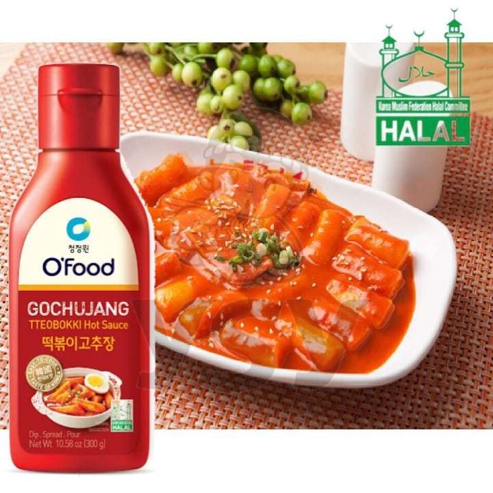 O'Food Gochujang Tteokbokki Hot Sauce (Halal) 300g