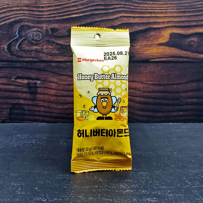 Murgerbon Honey Butter Flavour Almonds 30g