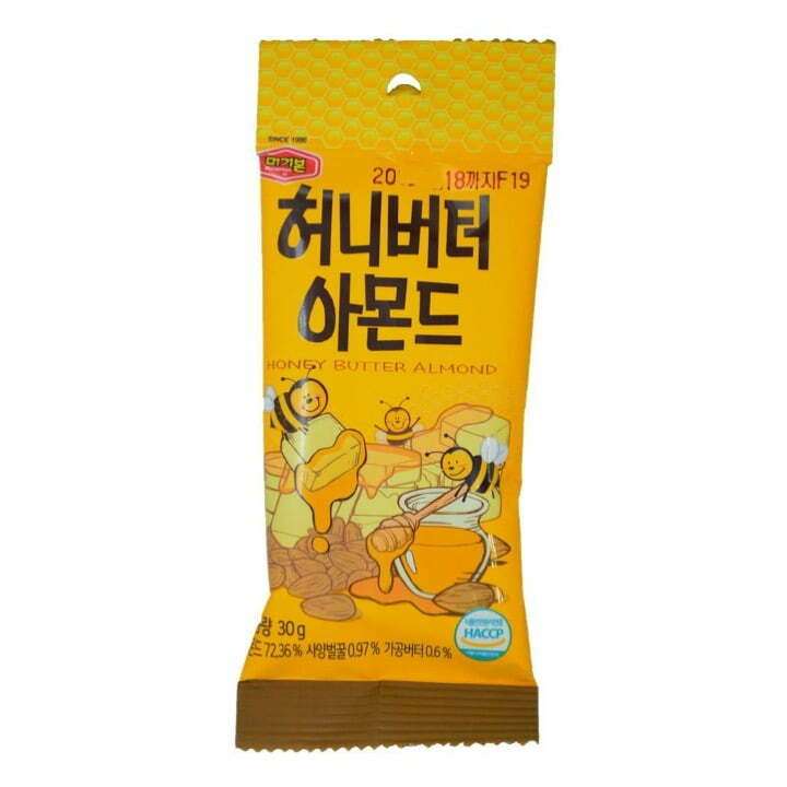 Murgerbon Honey Butter Flavour Almonds 30g