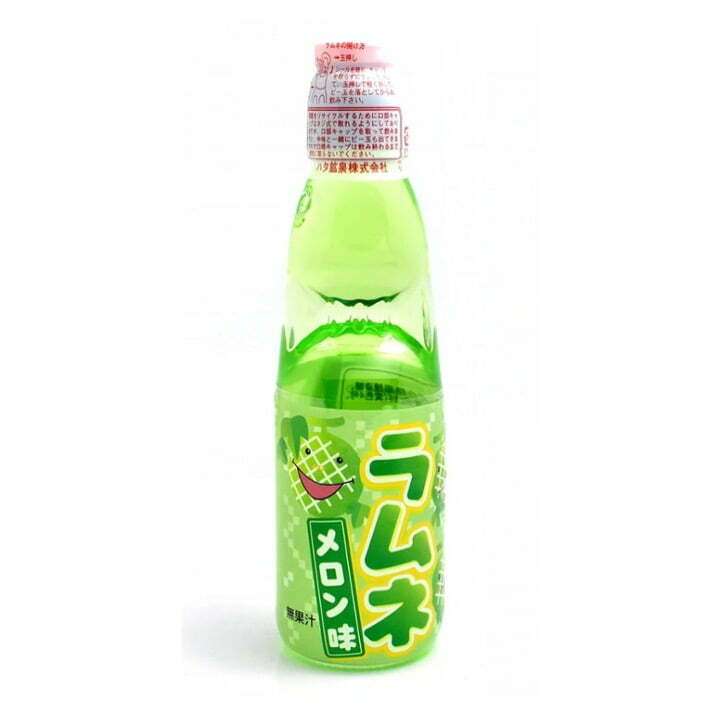 Hata Ramune Melon Flavour Soda Drink 200ml