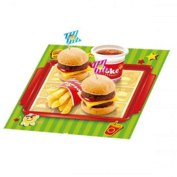 Kracie Popin' Cookin' Happy Kitchen Burger DIY Candy Kit 22g