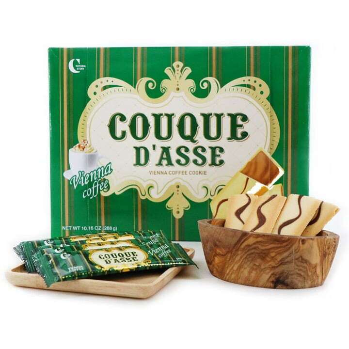 Crown Couque D'Asse Vienna Coffee Biscuits 128gg