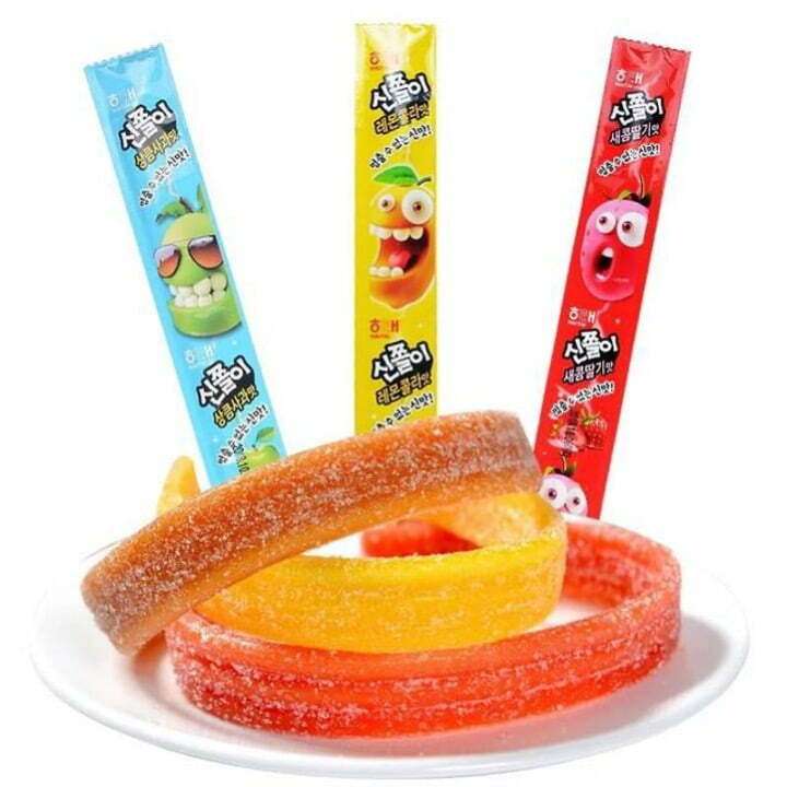 Haitai Sour Lemon Cola Jelly Candy 24g
