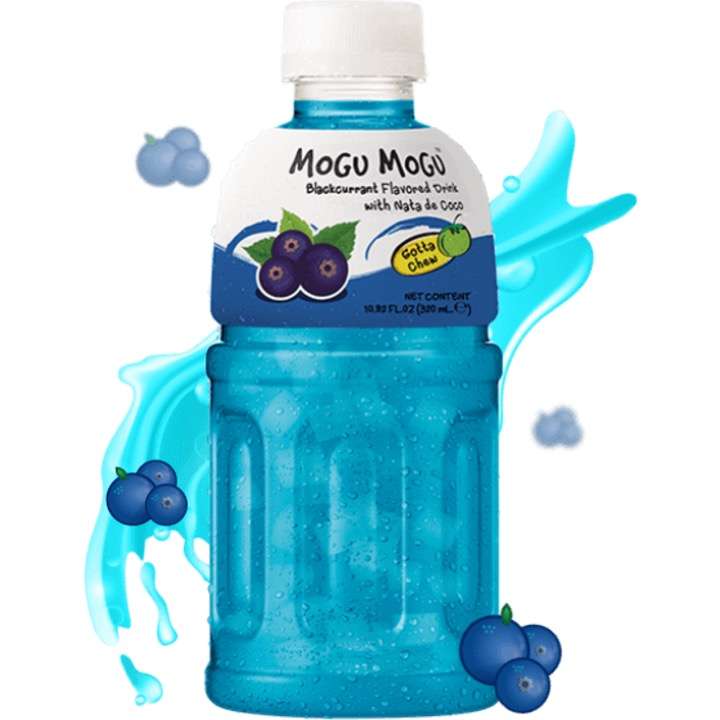Sappé Mogu Mogu Blackcurrant Drink With Nata De Coco 320ml