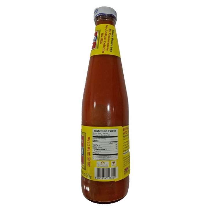Sriraja Panich Sriracha Chili Sauce (Strong Hot) 570g