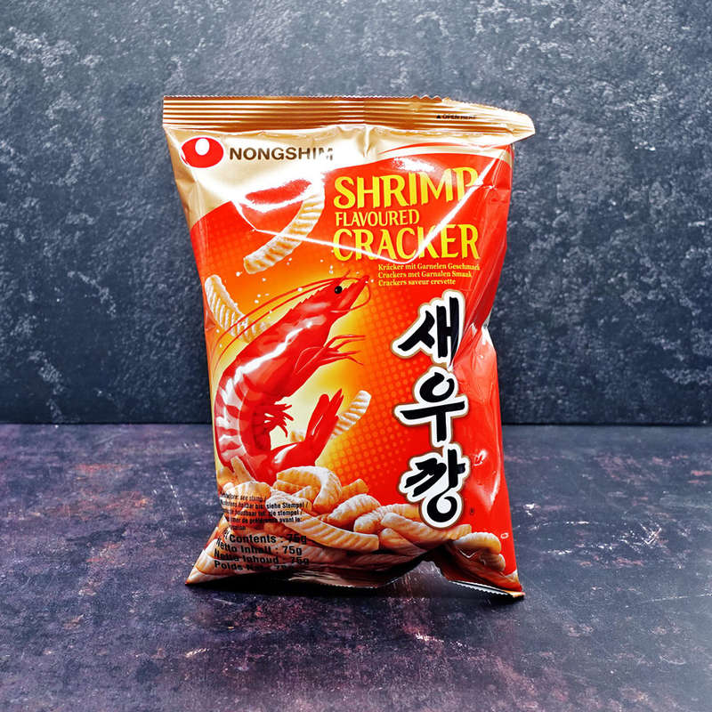 Nongshim Shrimp Flavoured Crackers 75g