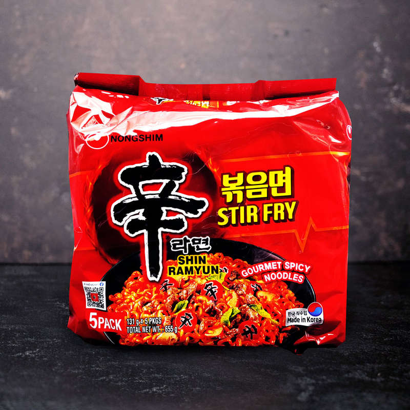Nongshim Shin Ramyun Stir-Fry 5 Pack