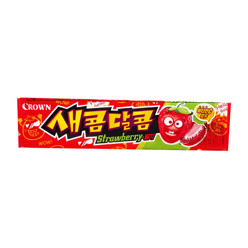 Crown Chewsome Strawberry Chew Candy 29g