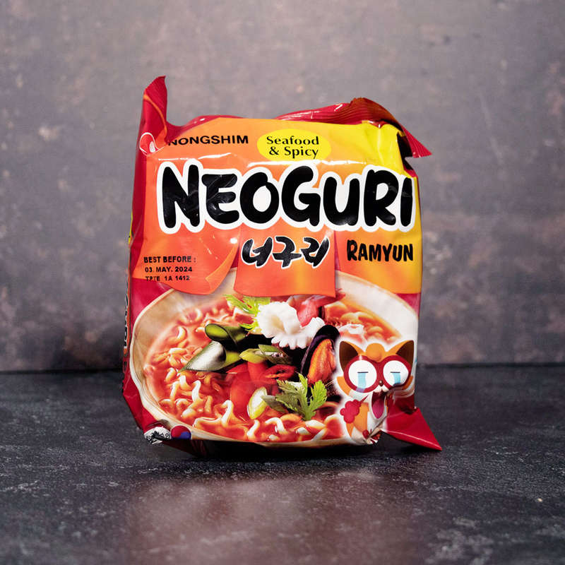 Nongshim Neoguri Seafood and Spicy Single Pack 120g
