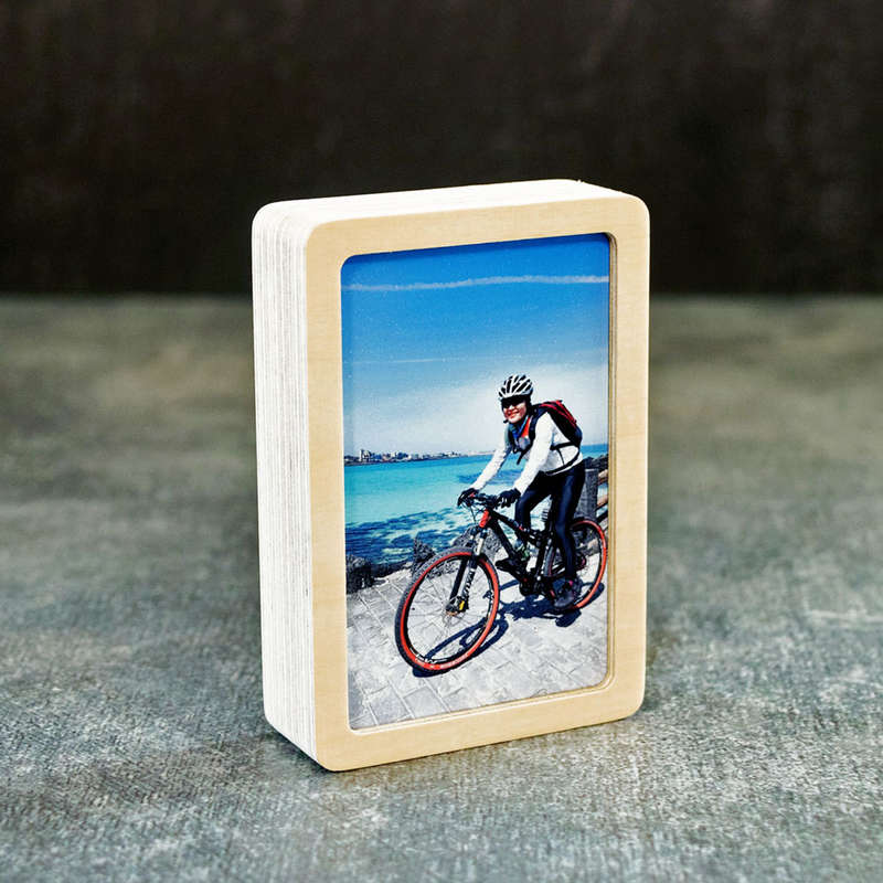 Kokosnap Birchwood Frame Portrait (6cm x 8cm)