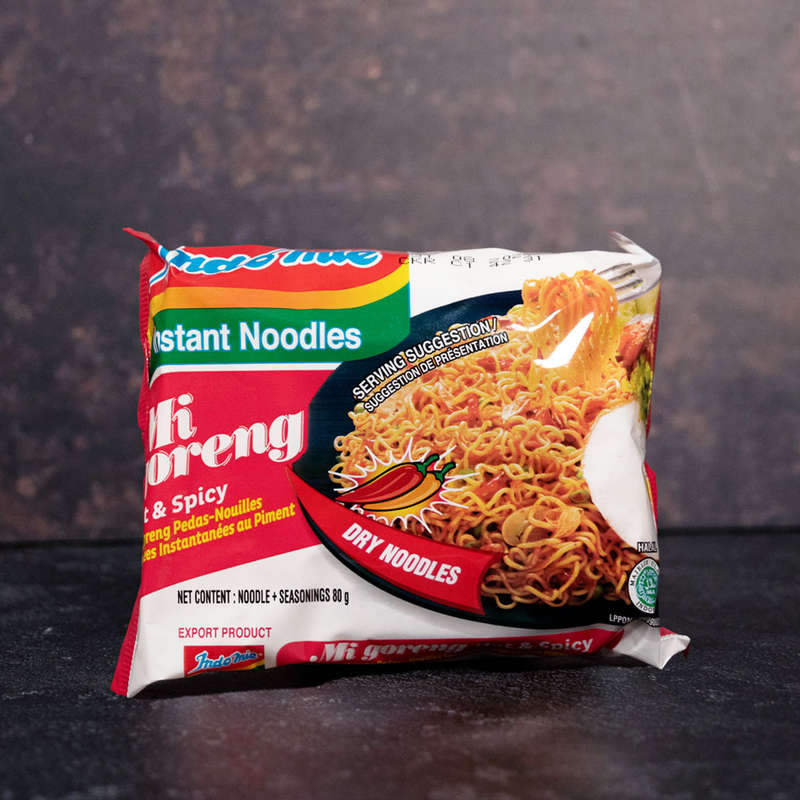 Indomie Hot &amp; Spicy Flavoured Instant Noodles 85g