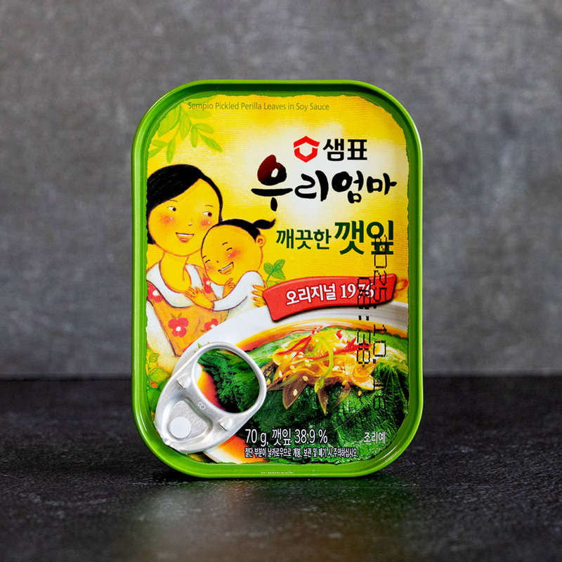 Sempio Pickled Perilla Leaves In Soy Sauce 70g