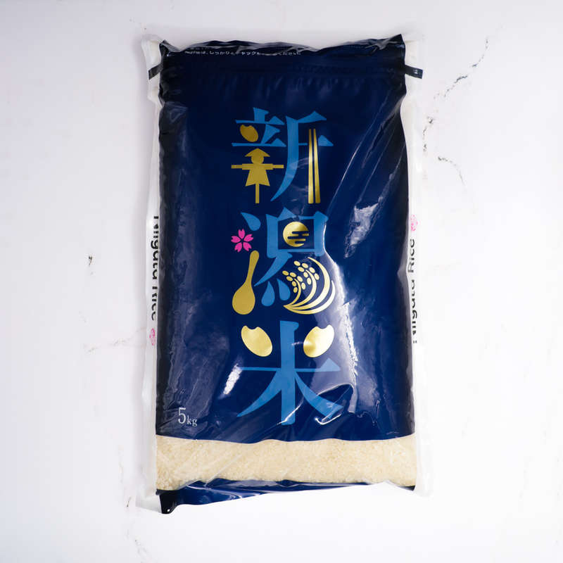 Japanese White Rice 5kg (Koshiibuki Niigata)