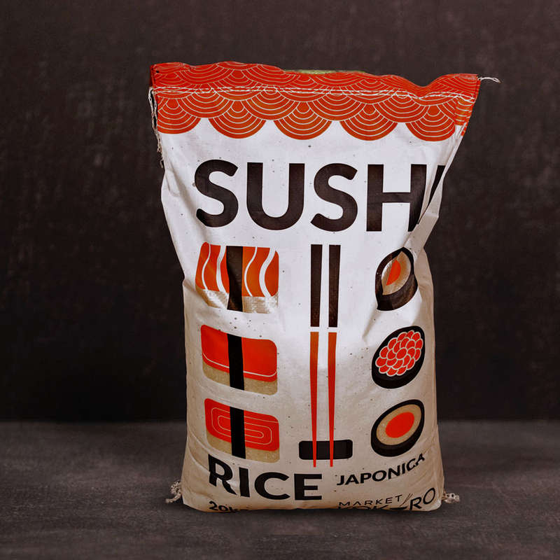 Market Kokoro Japonica Sushi Rice 20kg
